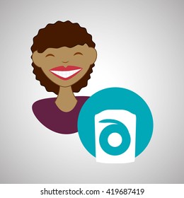Dental care design. health concept. medical care icon, editable vector