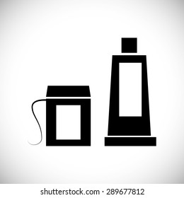dental care design over white background, vector illustration