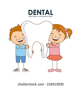 dental care design , vector illustration