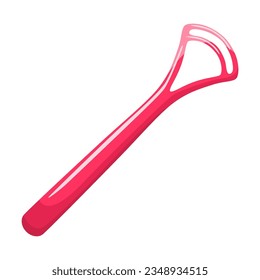 Ilustración vectorial plana de cuidado dental. Equipos para limpiar dientes, herramienta de flotación aislada en fondo blanco