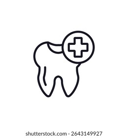 dental care icon collection .design style with background