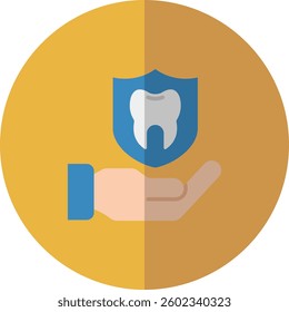 Dental Care Icon Element For Design