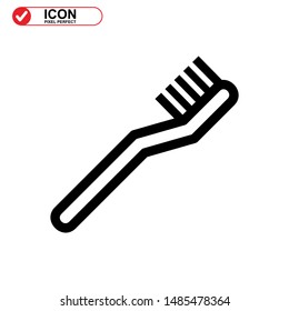 dental care icon isolated sign symbol vector illustration - high quality black style vector icons
