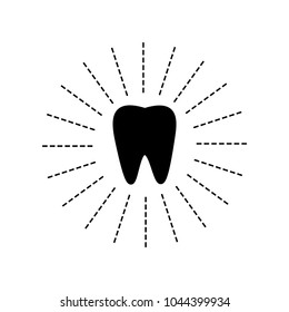 Dental care icon logo