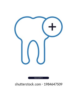 Dental Care icons. Medical and Health professional icons, Medical Sign and Symbols, Vector illustration, Illustration eps 10