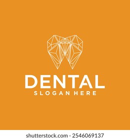 Logotipo de tratamento dentário. Coleção de logotipos dentais para vários fins.