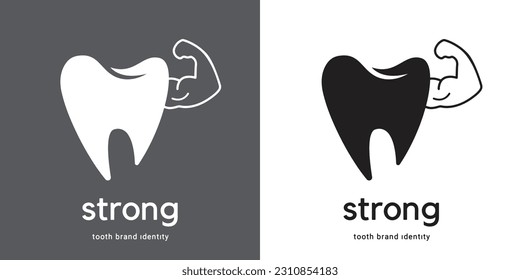 dental care logo design for brand identity