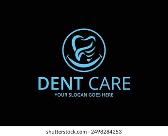 Dental Care logo design vector template, Dentist logo design, Dental clinic logo design