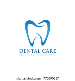 dental care logo, icon, symbol design template