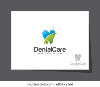 dental care logo icon vector template