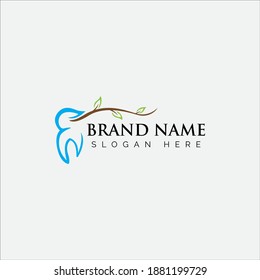Dental care logo. medical logo concept. dentist vector 