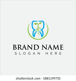 Dental care logo. medical logo concept. dentist vector 