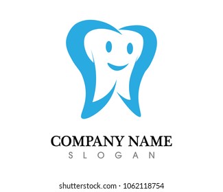Dental care logo and symbols template 