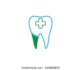 Dental care logo and symbols template icons app