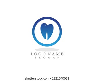 Dental care logo and symbols template icons app