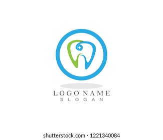 Dental care logo and symbols template icons app