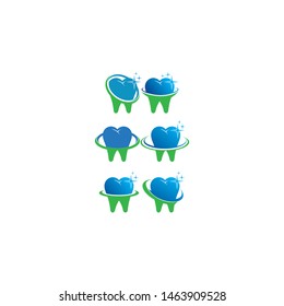 
Dental care logo and symbols template icons app