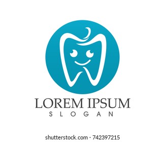 Dental care logo and symbols template icons
