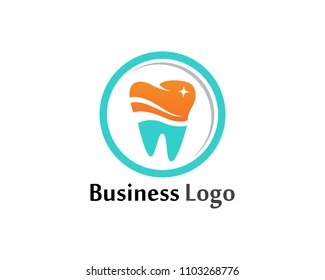 Dental Care Logo symbols vector template 