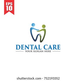 dental care logo template