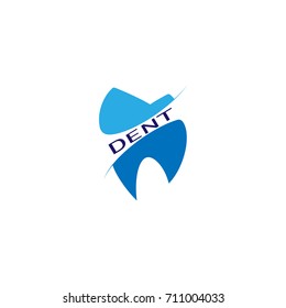 Dental care logo template for dental clinic