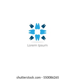 Dental Care Logo Template Design Vector