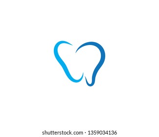 Dental care logo Template vector