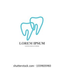 Dental care logo Template vector illustration icon design