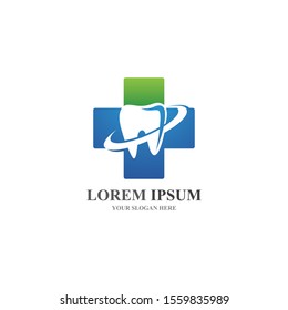 Dental care logo Template vector illustration icon design