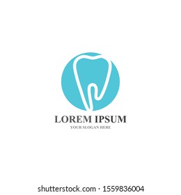 Dental care logo Template vector illustration icon design