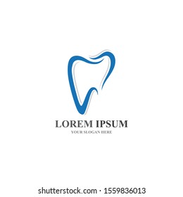 Dental care logo Template vector illustration icon design