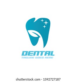 Dental care logo Template vector illustration icon design