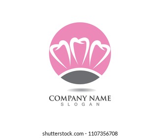 Dental care logo vector 