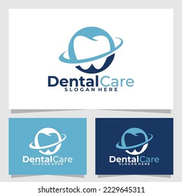 dental care logo vector design template