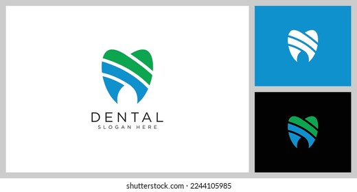 dental care logo vector design template