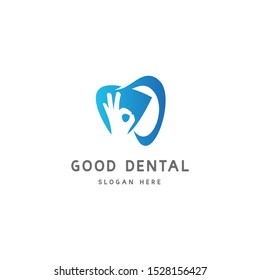 dental care logo vector template