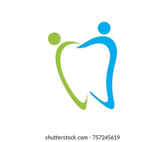Dental care logos template
