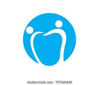 Dental care logos template
