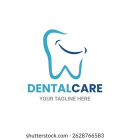 Dental Care smile Logo for Clinic