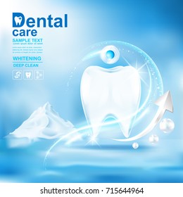 Dental care Tooth Icon vector Concept.