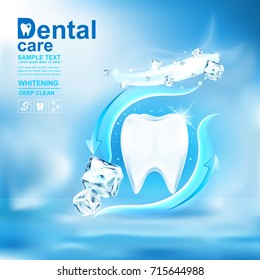 Dental care Tooth Icon vector Concept.