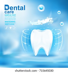 Dental care Tooth Icon vector Concept.