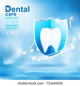 Dental care Tooth Icon vector Concept.