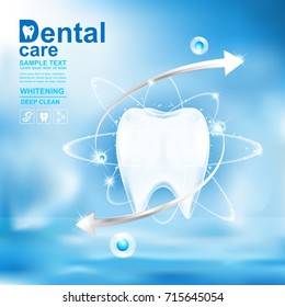 Dental care Tooth Icon vector Concept.