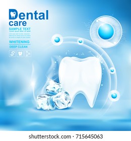 Dental care Tooth Icon vector Concept.