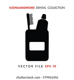 Dental care. Tooth paste,