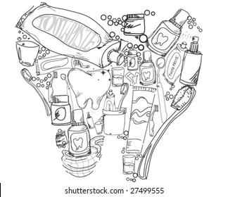 Dental Care - Vector