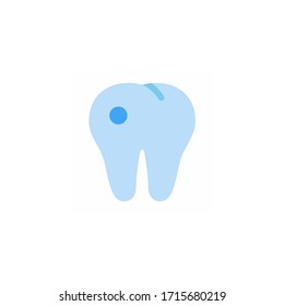 dental care vector icon design on white background
