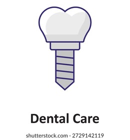 Icono del Vector del cuidado dental que puede modificar o editar fácilmente

