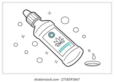 Cuidado dental Conjunto de Ilustración vectorial Odontología, Higiene dental, Salud bucal, Herramientas dentales